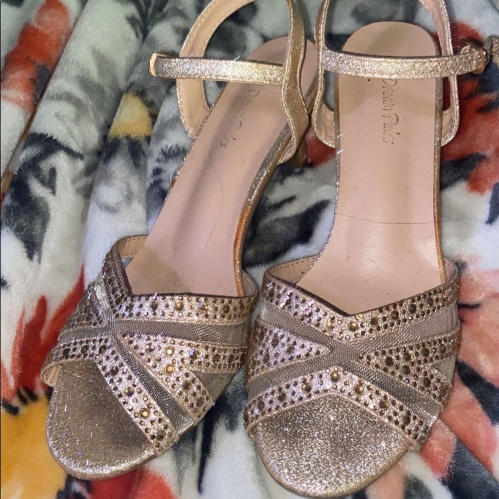 Dream Paris gold heels